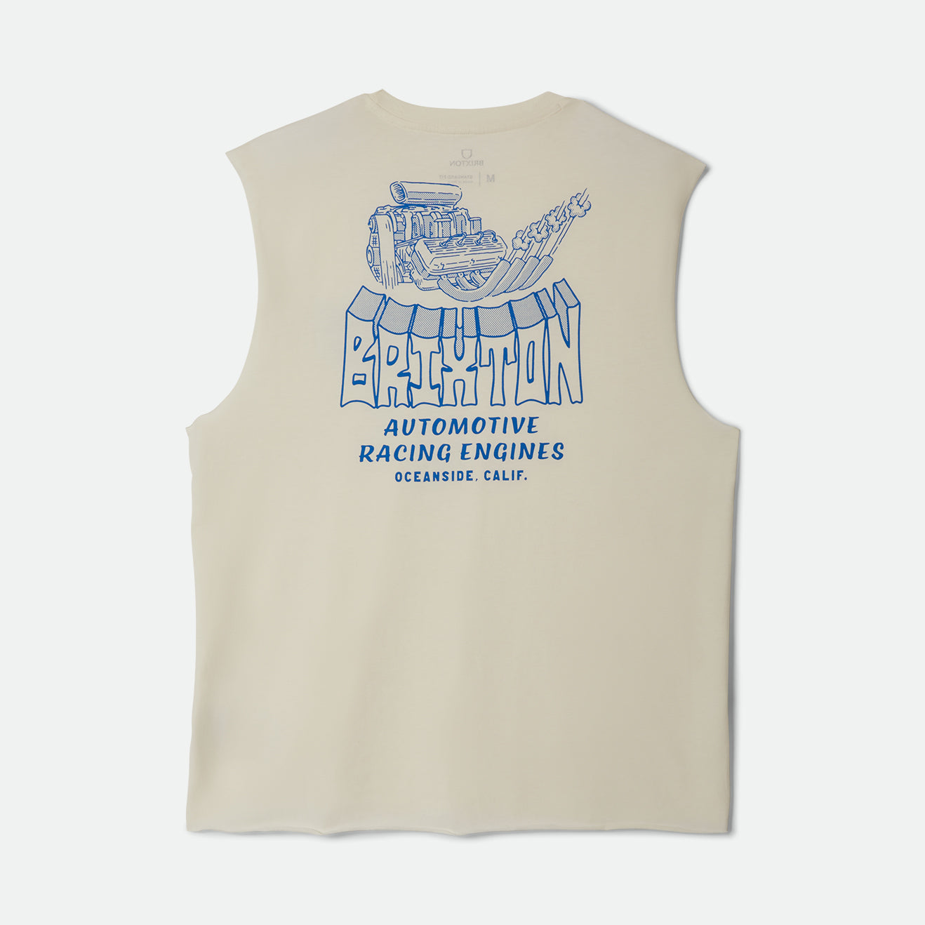 HORSEPOWER MUSCLE TANK TOP-OFF WHITE