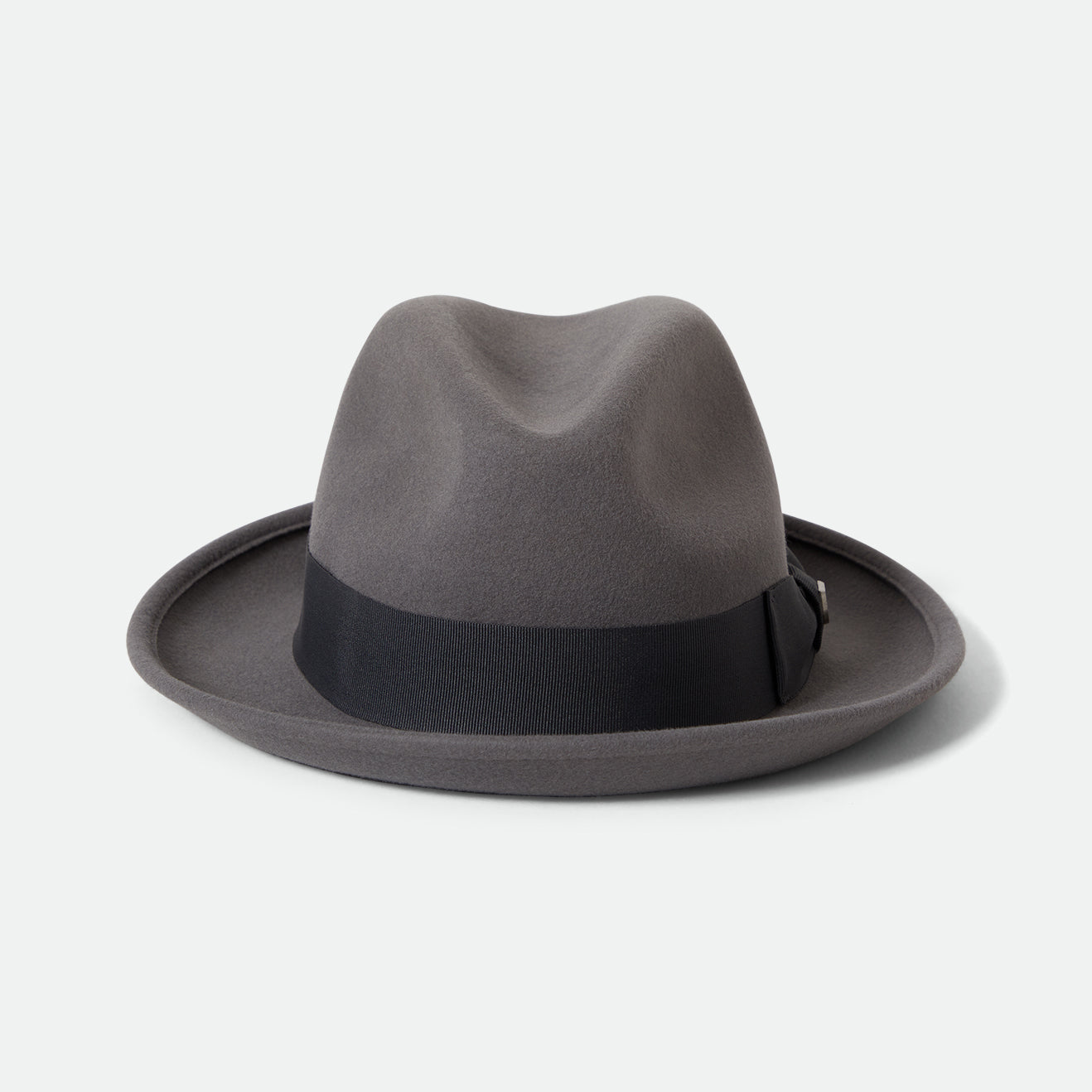 HORTON CB PACKABLE FELT FEDORA - GREY/CHARCOAL