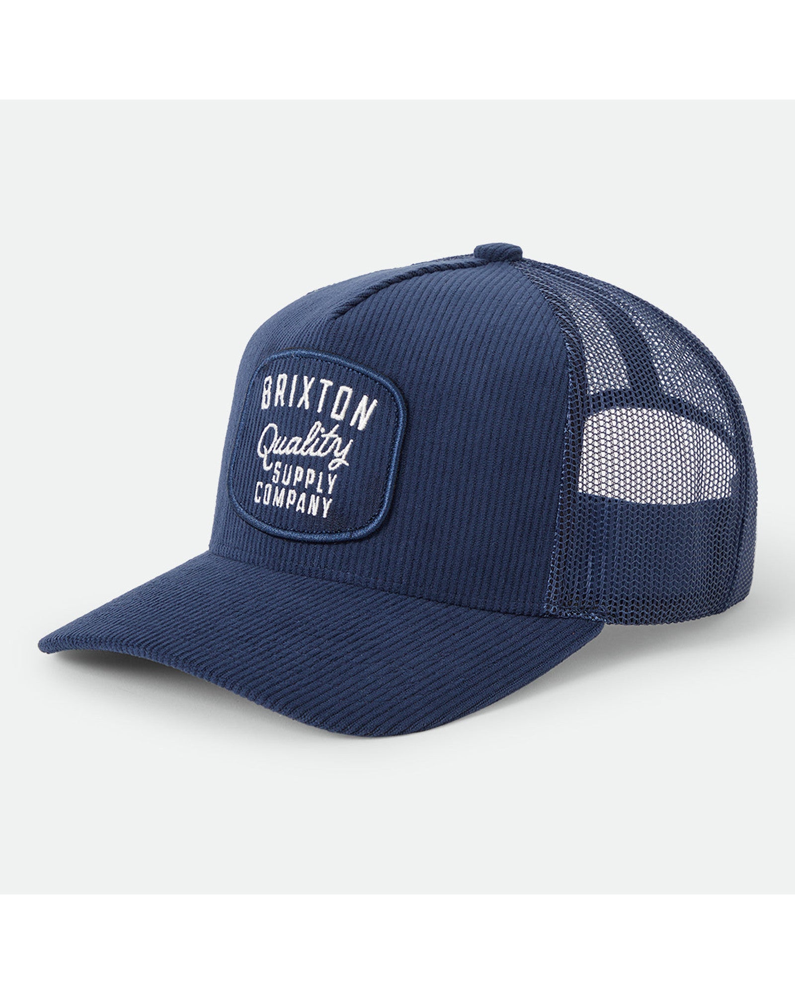 HUBAL C MP TRUCKER HAT - DARK NAVY CORDUROY