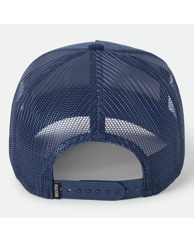 HUBAL C MP TRUCKER HAT - DARK NAVY CORDUROY