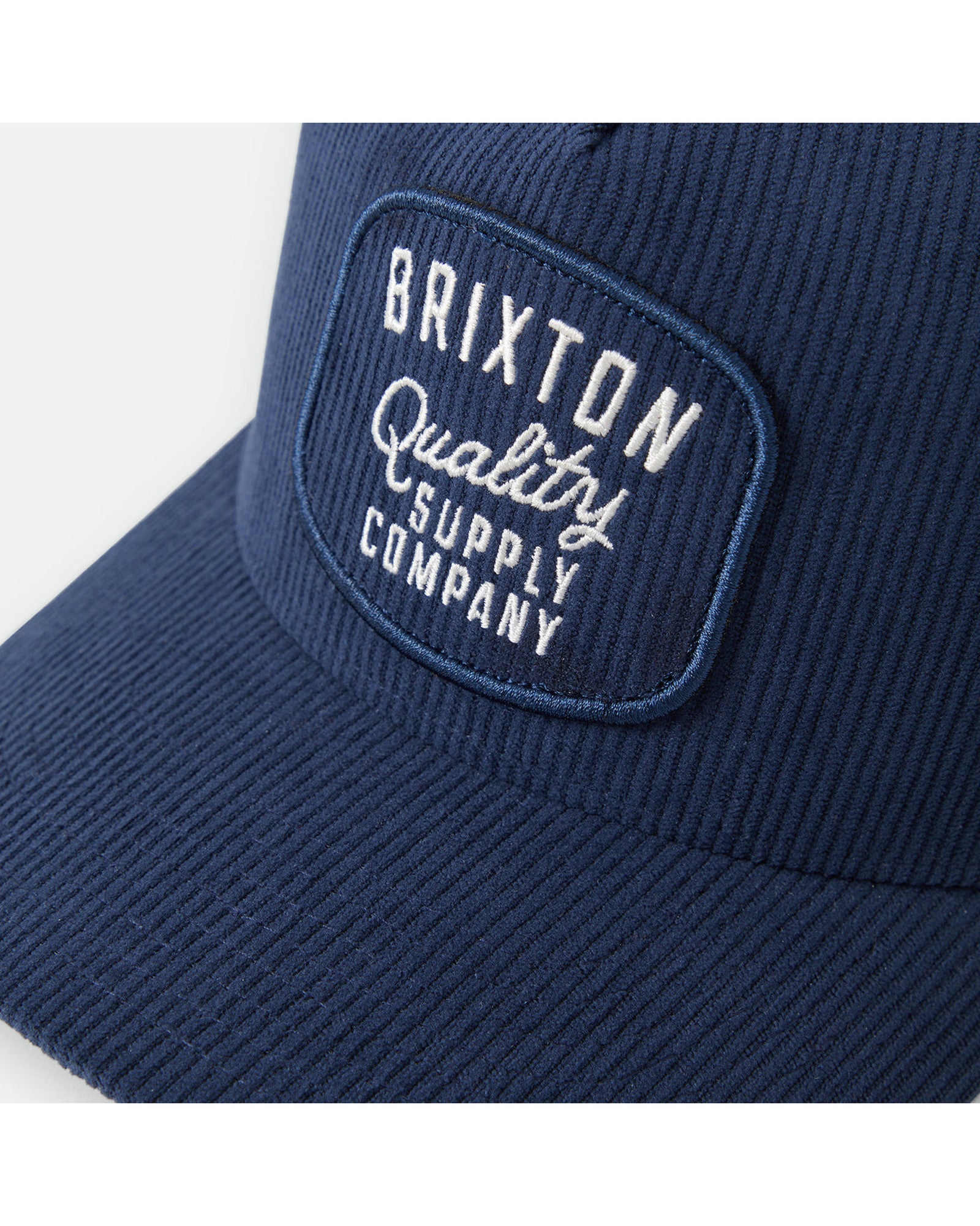 HUBAL C MP TRUCKER HAT - DARK NAVY CORDUROY
