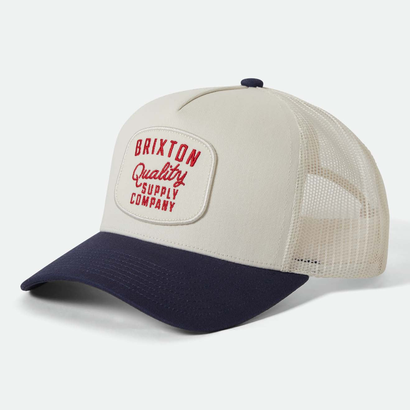 HUBAL C NP MP TRUCKER HAT - OFF WHITE/MIDNIGHT BLUE