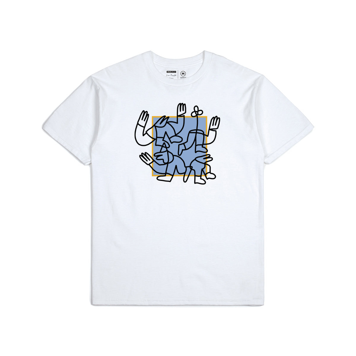 HUDDLE S/S STT - WHITE