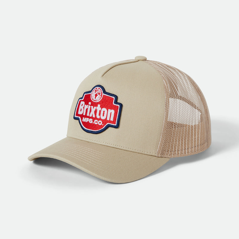 GENUINE QLTY C NP MP TRUCKER HAT - SAND/SAND