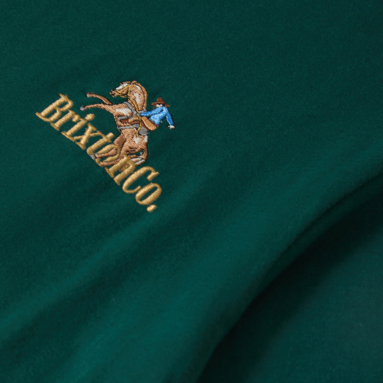 INWOOD S/S STT-DEEP EMERALD