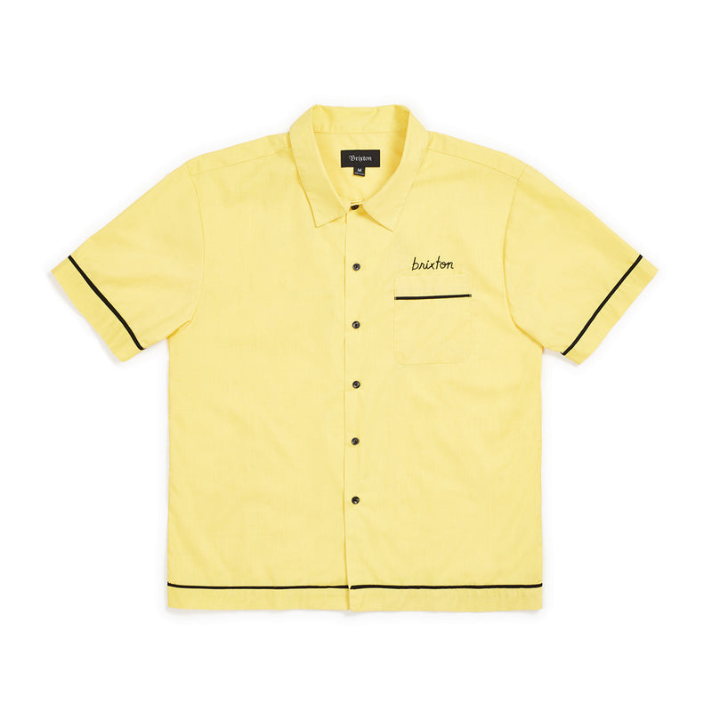 IRVING S/S WVN - YELLOW