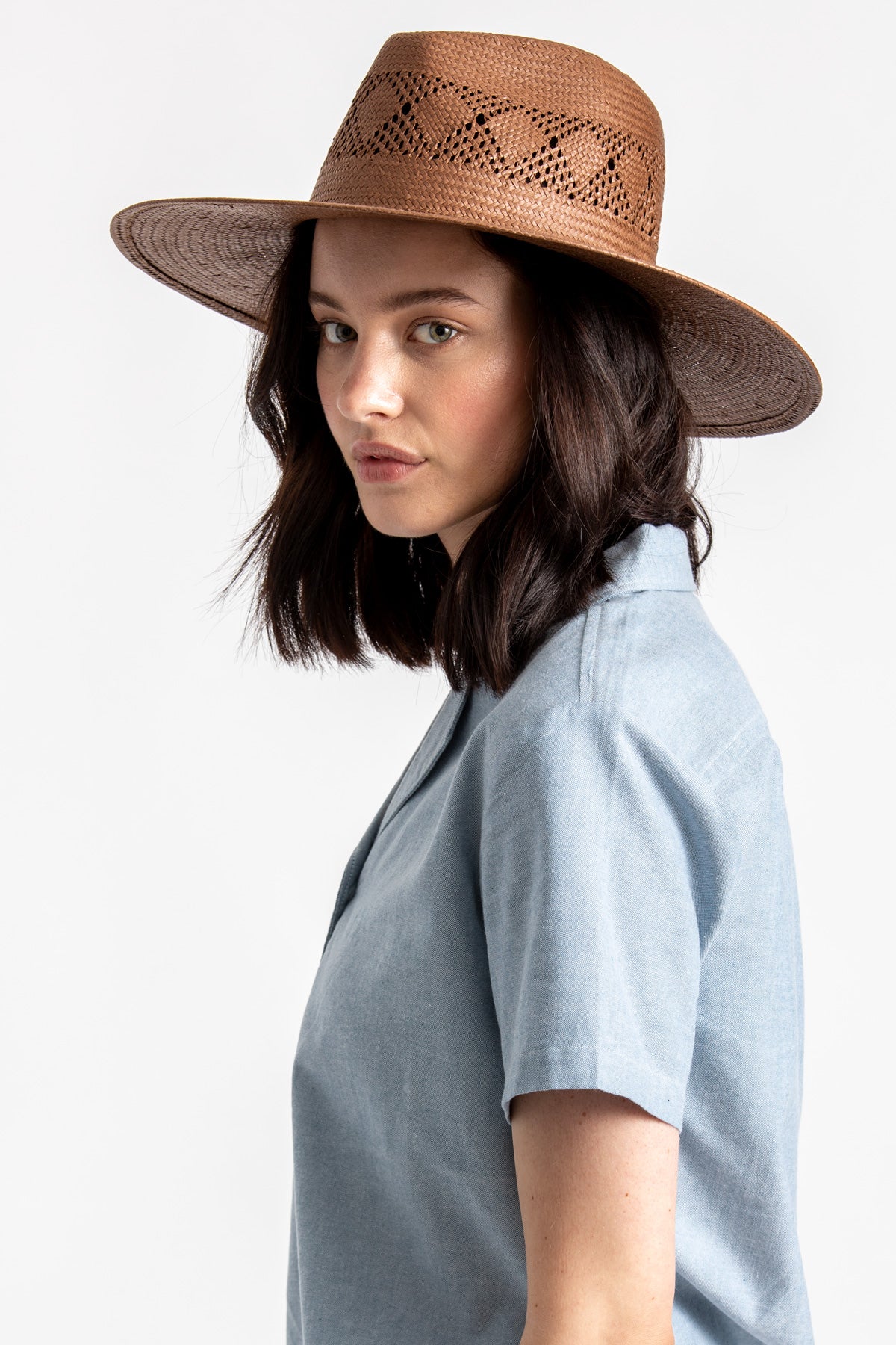 JOANNA IV HAT-BROWN