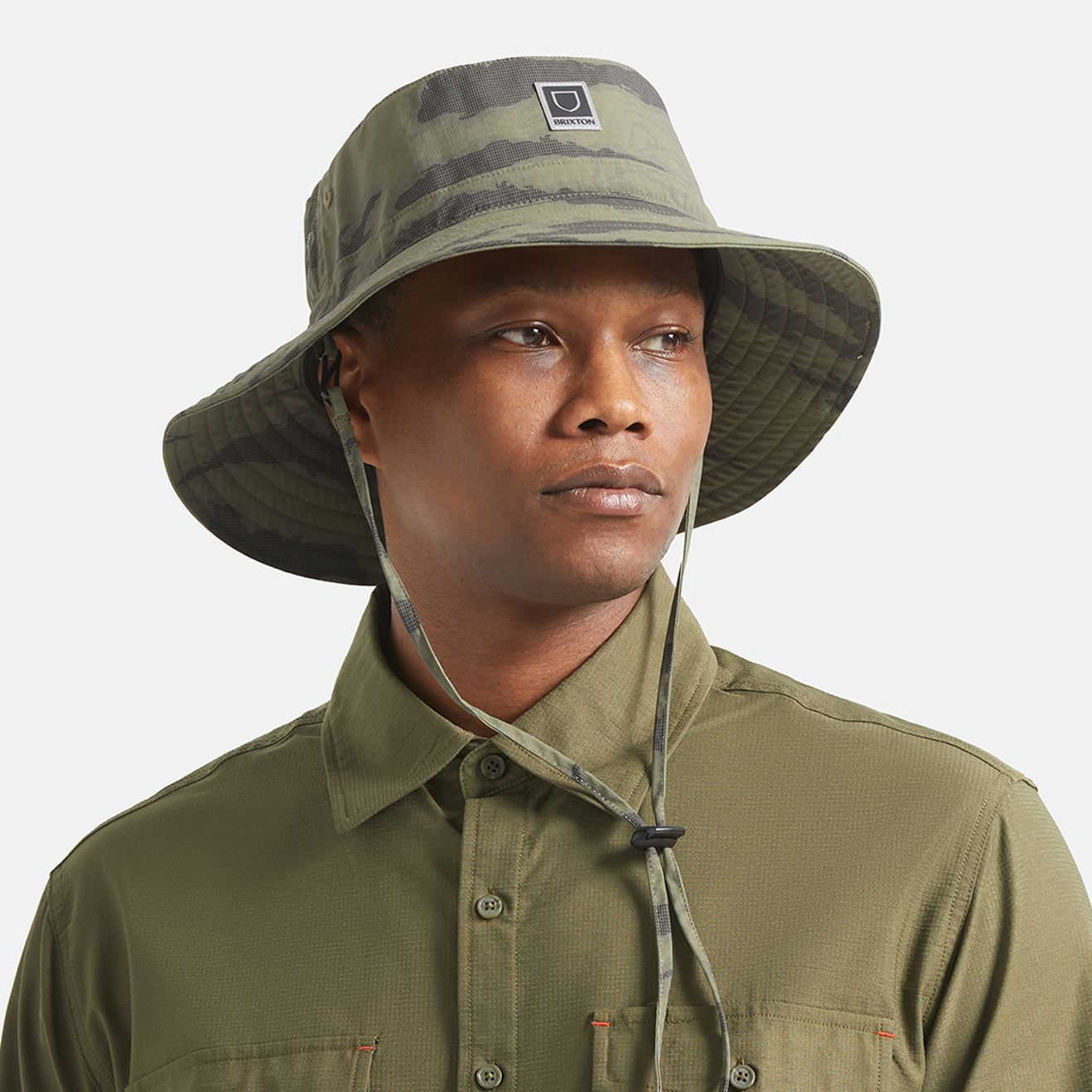 JOURNEY BOONIE HAT - OLIVE TIGER CAMO