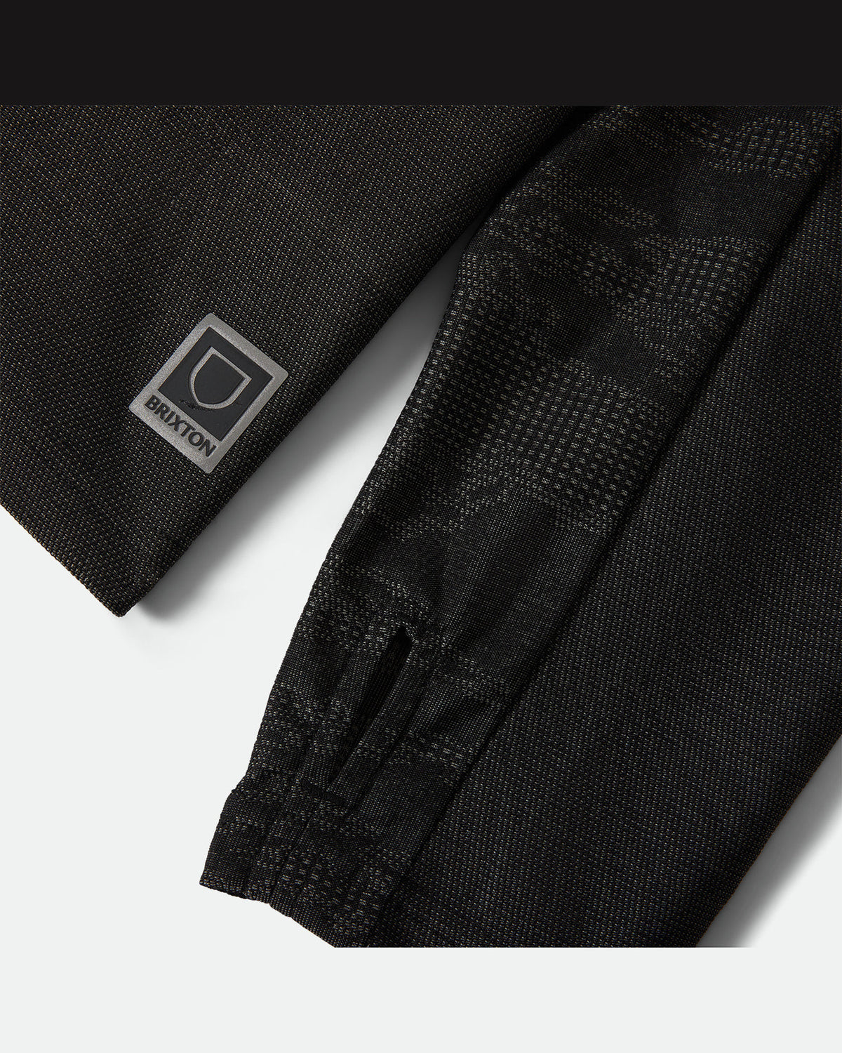 JOURNEY L/S SUN HOODIE - BLACK