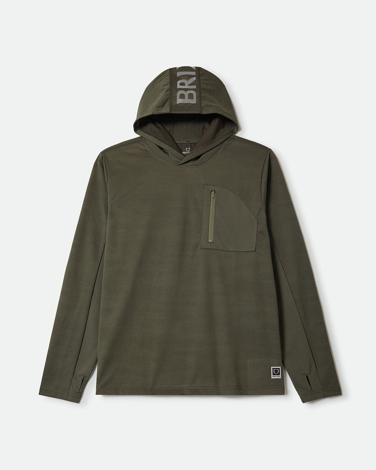 JOURNEY L/S SUN HOODIE - OLIVE TIGER CAMO