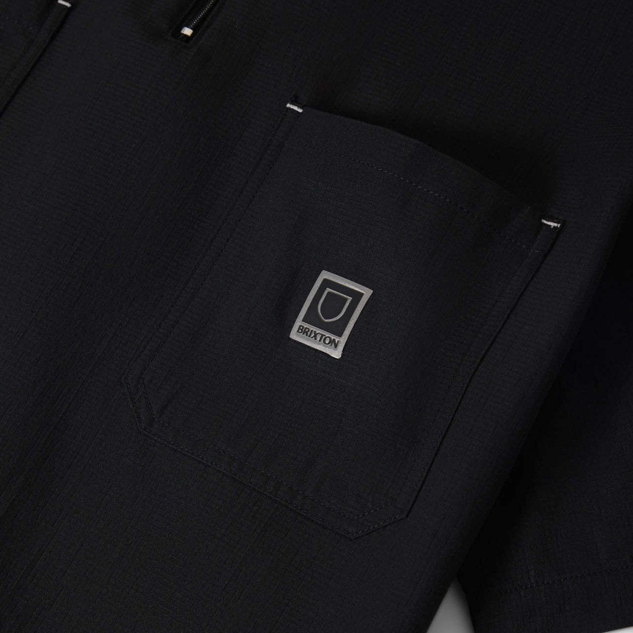 JOURNEY LW S/S WVN - BLACK