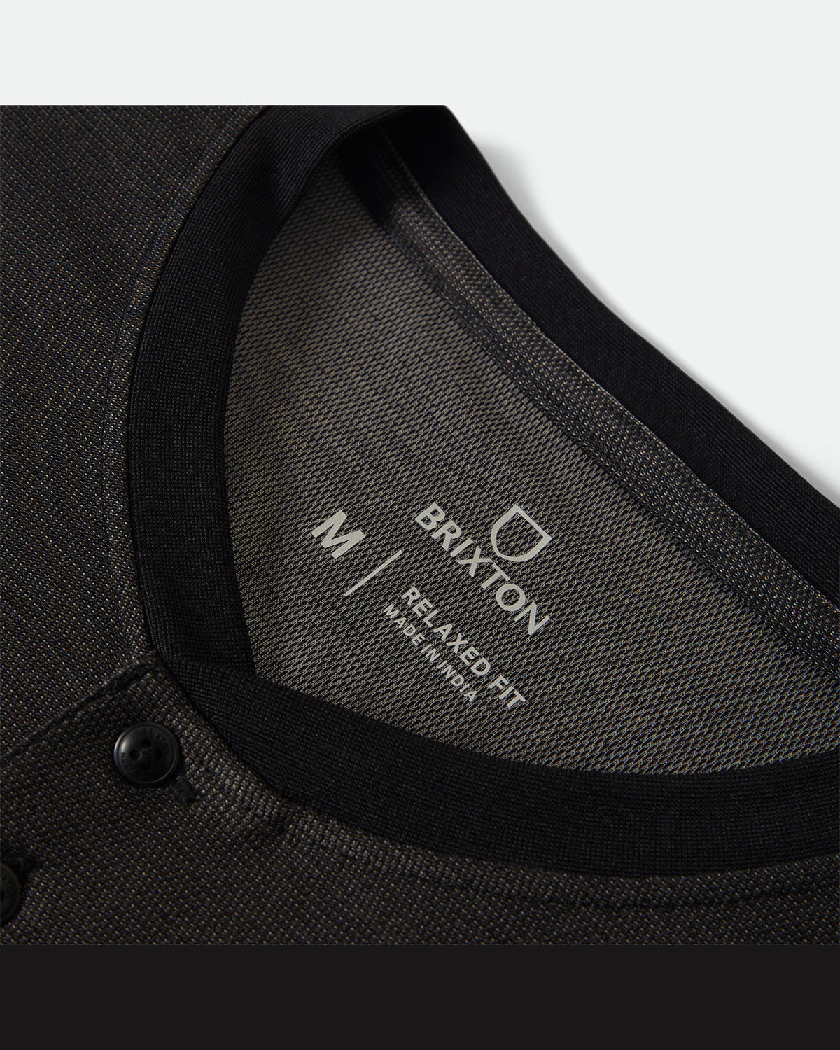 JOURNEY S/S HENLEY - BLACK