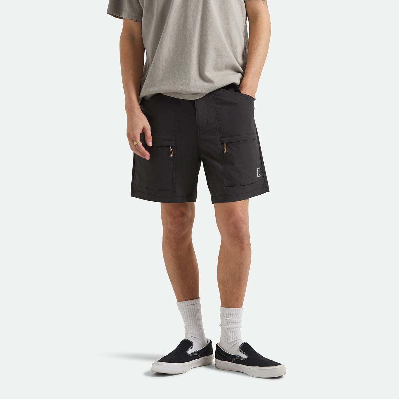 JOURNEY UTILITY SHORT - BLACK