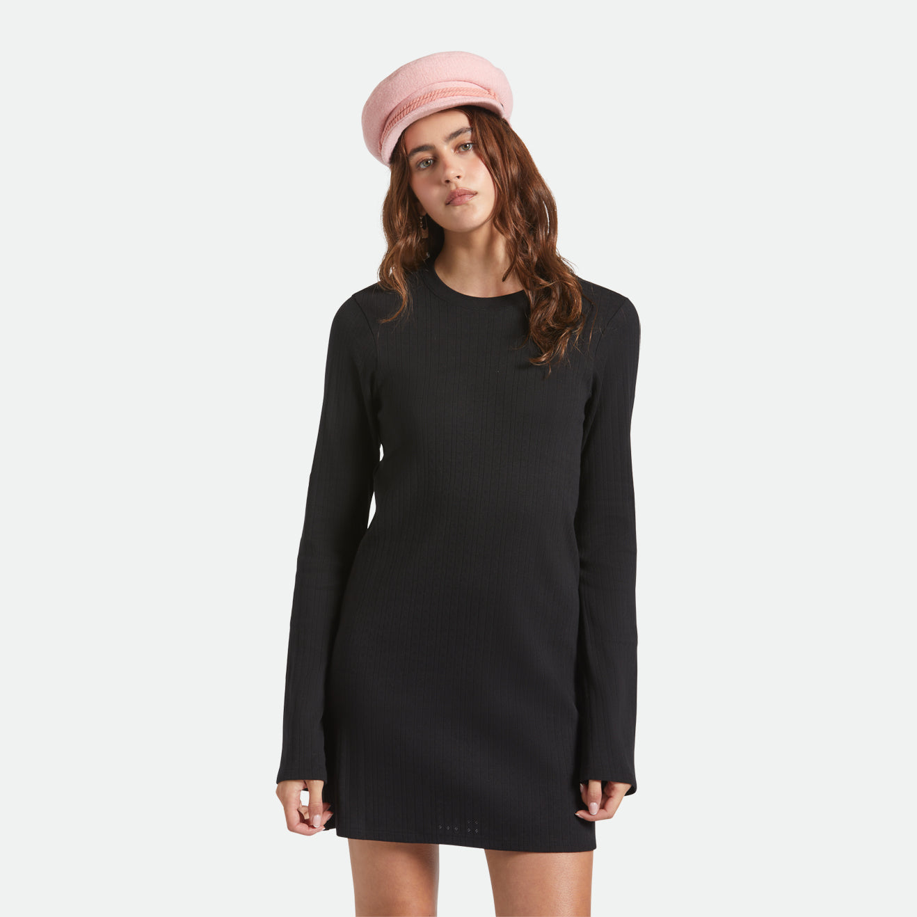 KAYLA CAP - SOFT PINK BOUCLE