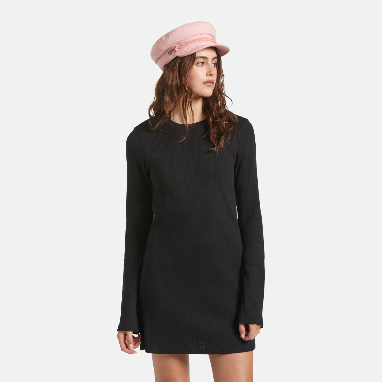 KAYLA CAP - SOFT PINK BOUCLE