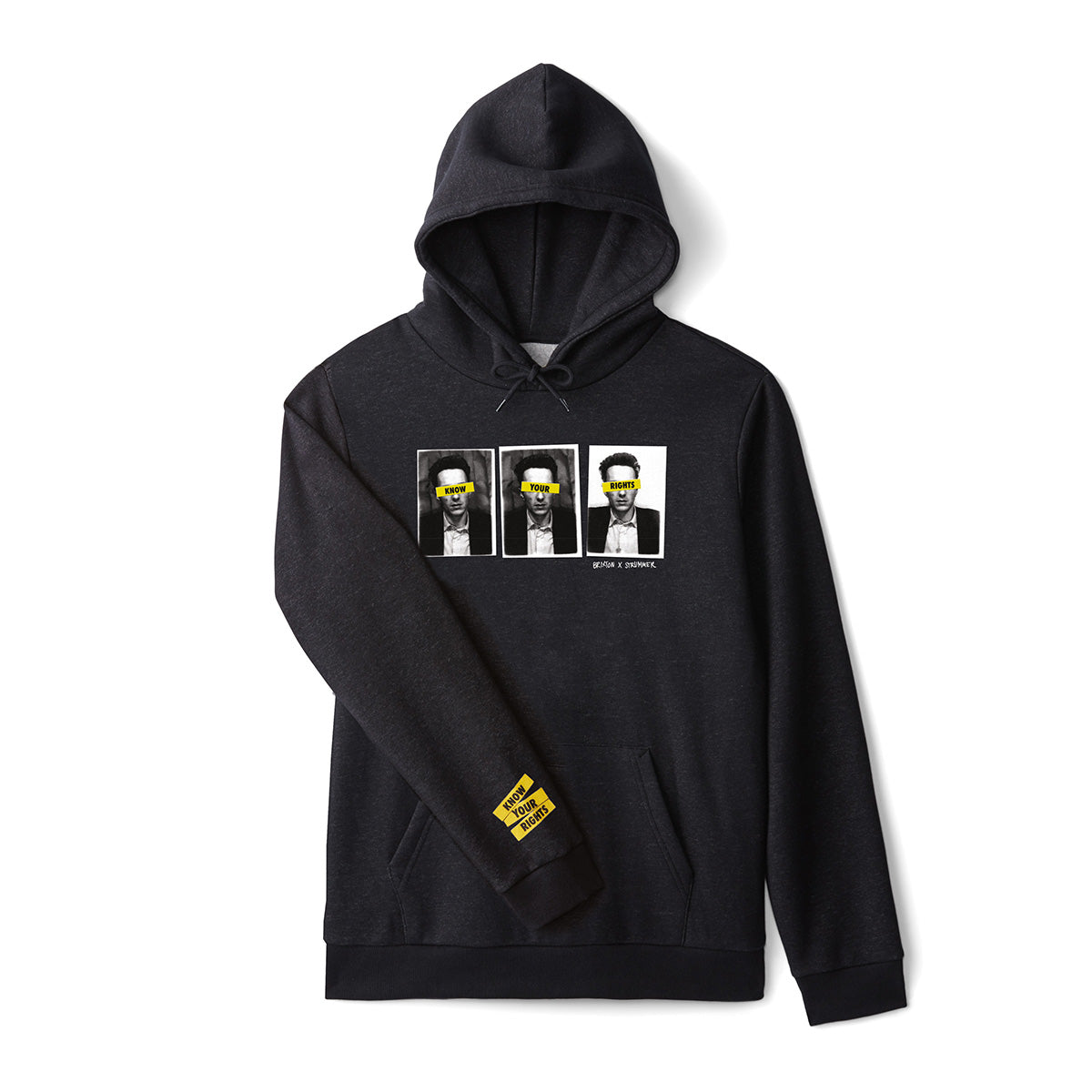 KNOW OUR RIGHTS HOOD - BLACK
