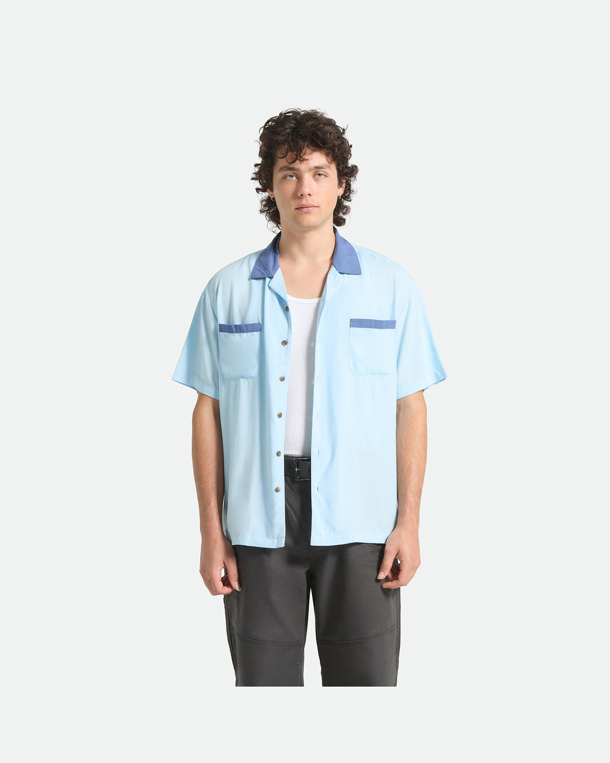 LAFAYETTE S/S WVN - BLUE AURA