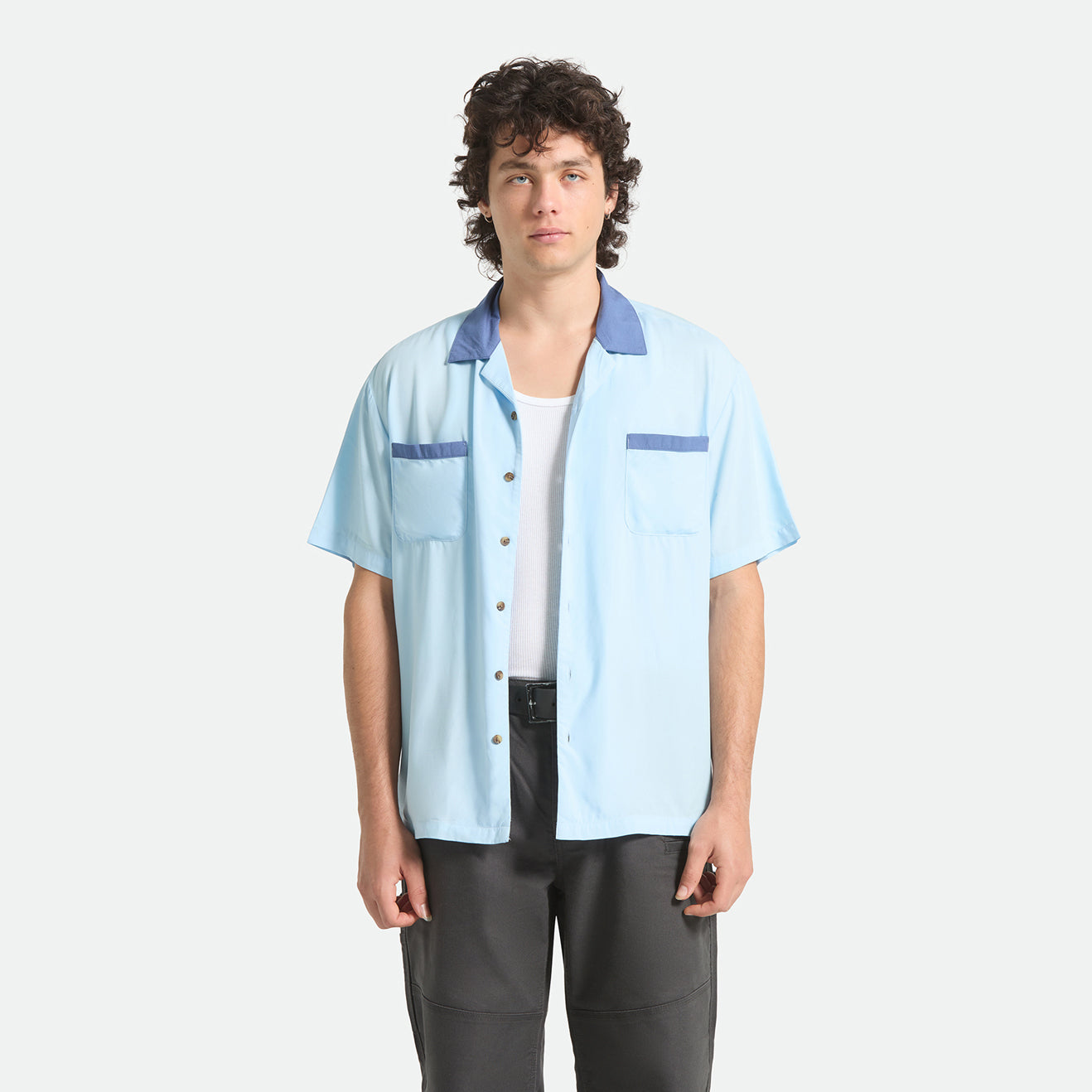 LAFAYETTE S/S WVN - BLUE AURA