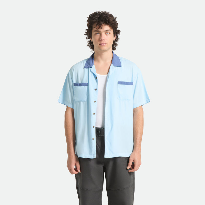 LAFAYETTE S/S WVN - BLUE AURA