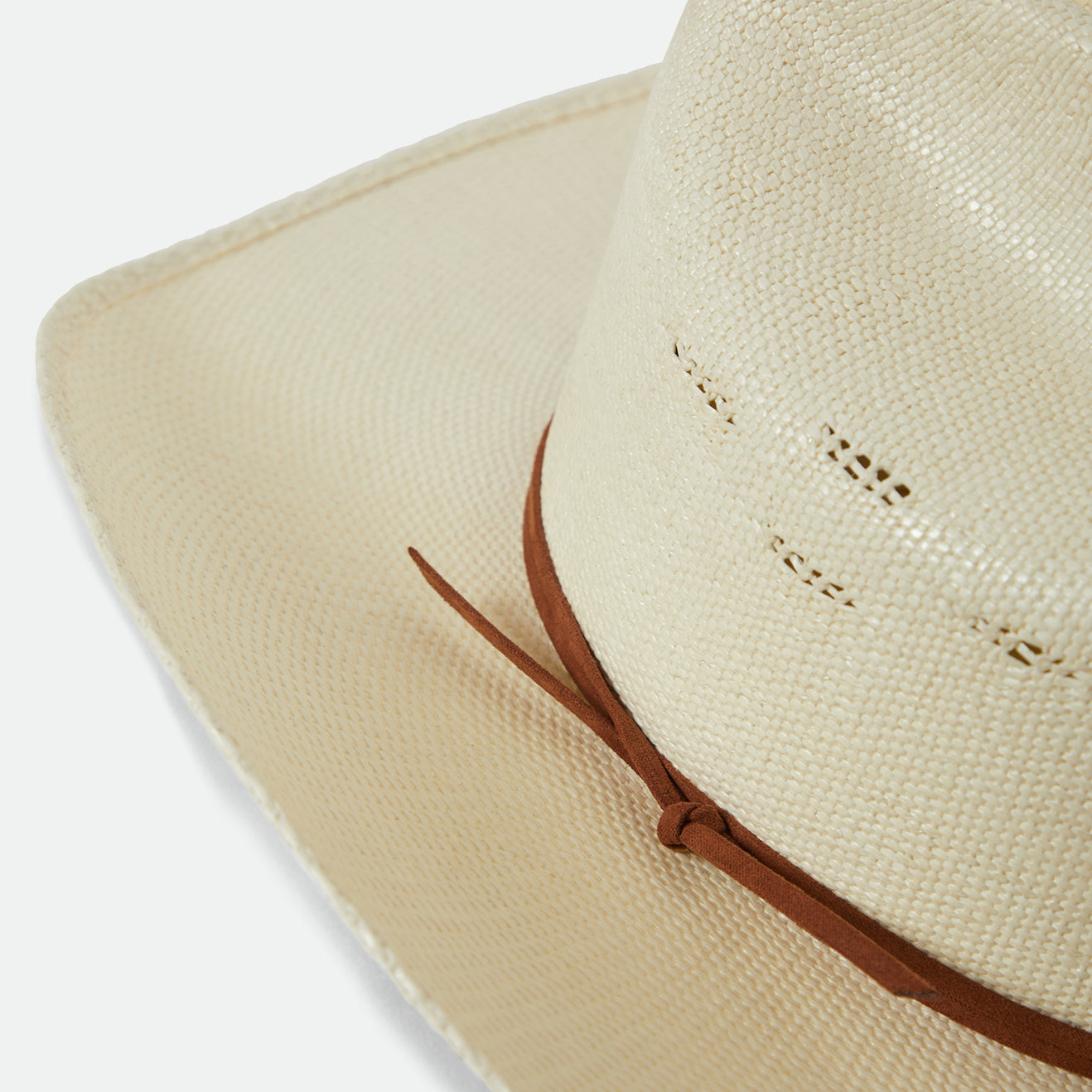 LAREDO STRAW COWBOY HAT - BONE