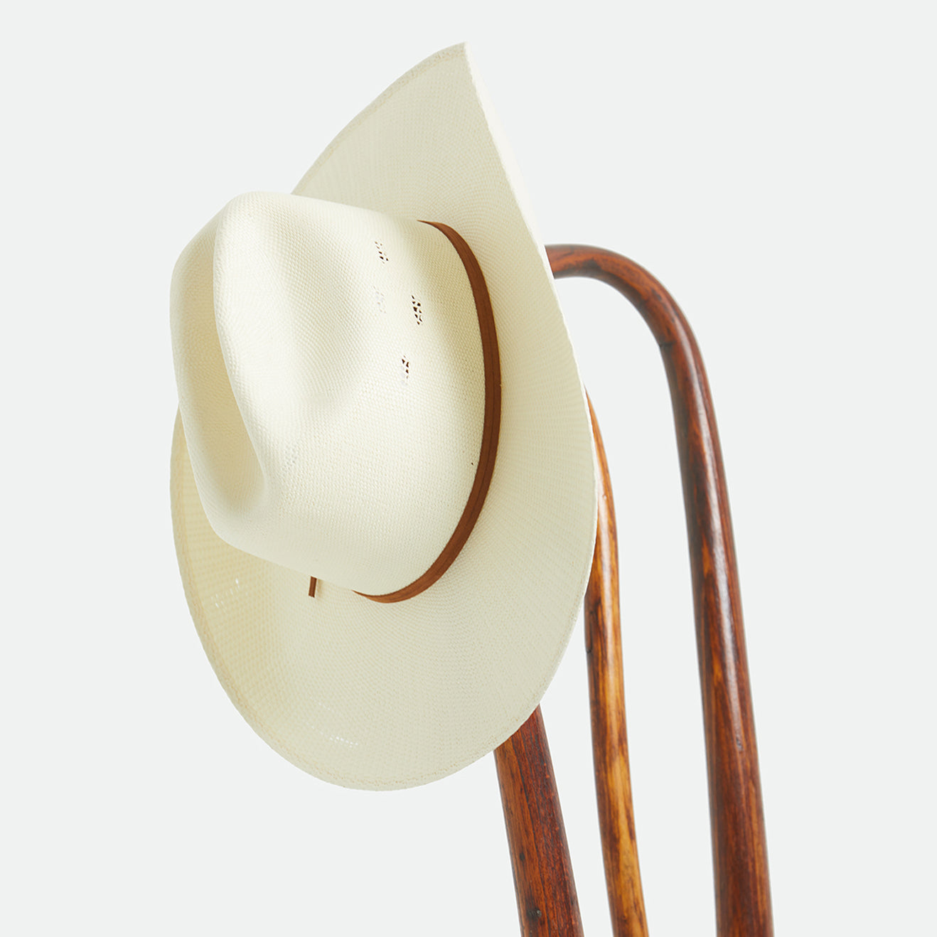 LAREDO STRAW COWBOY HAT - BONE