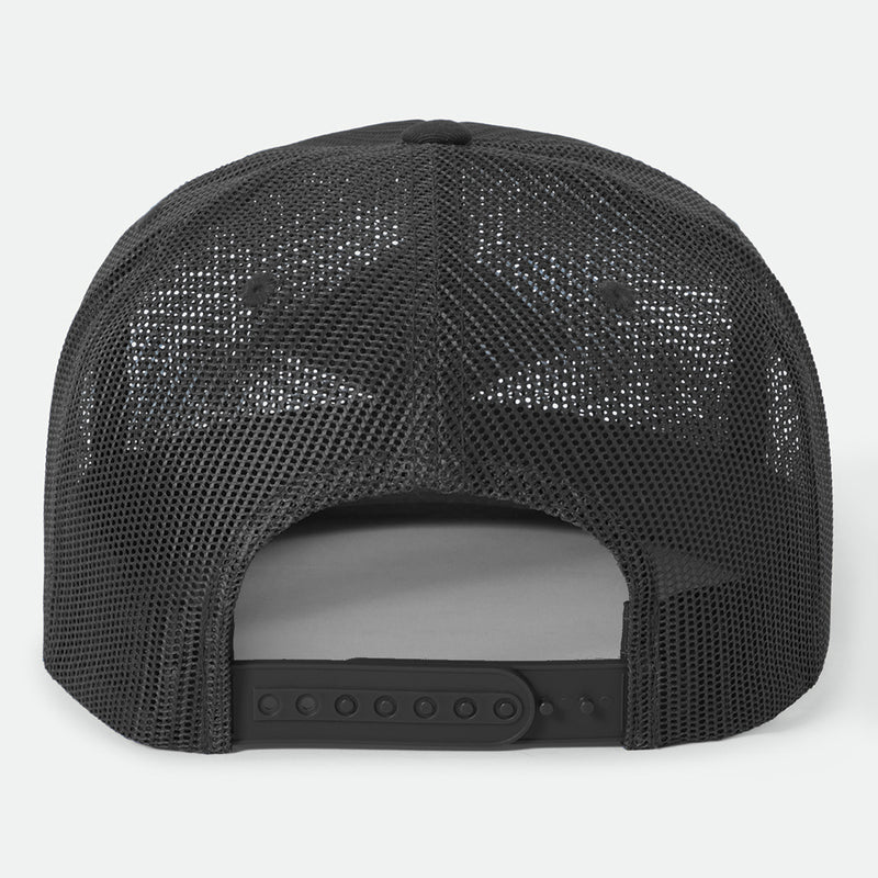 LEAPER MP ALL MESH TRUCKER HAT - BLACK/BLACK