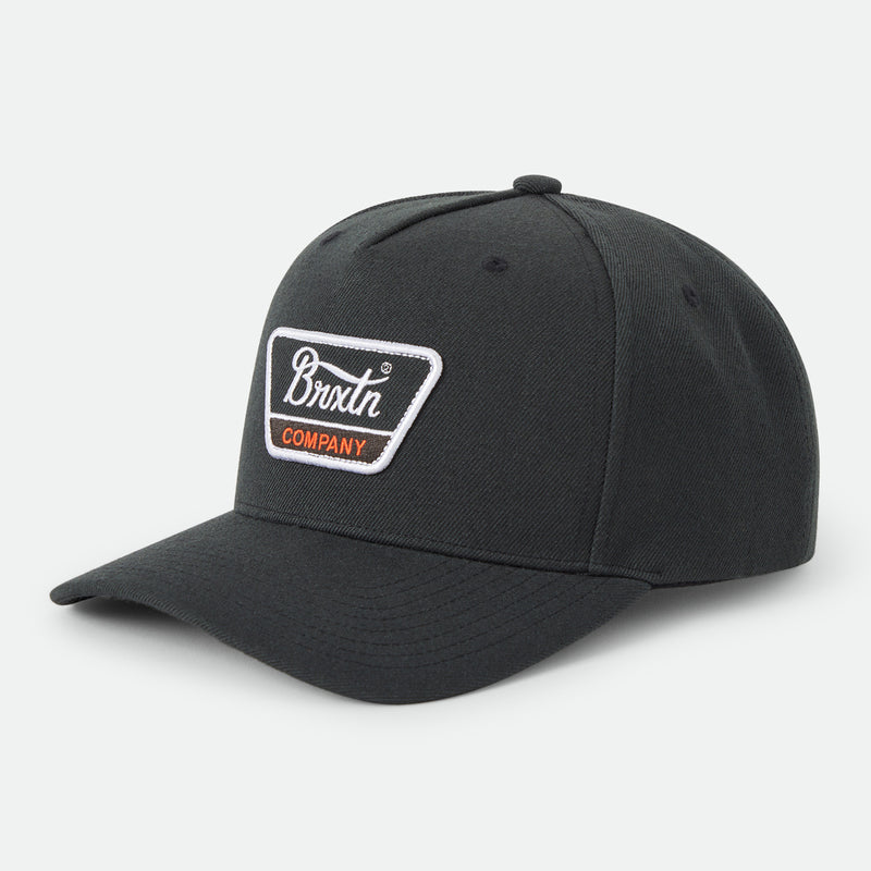 LINWOOD C SNAPBACK - BLACK/ORANGE/WHITE