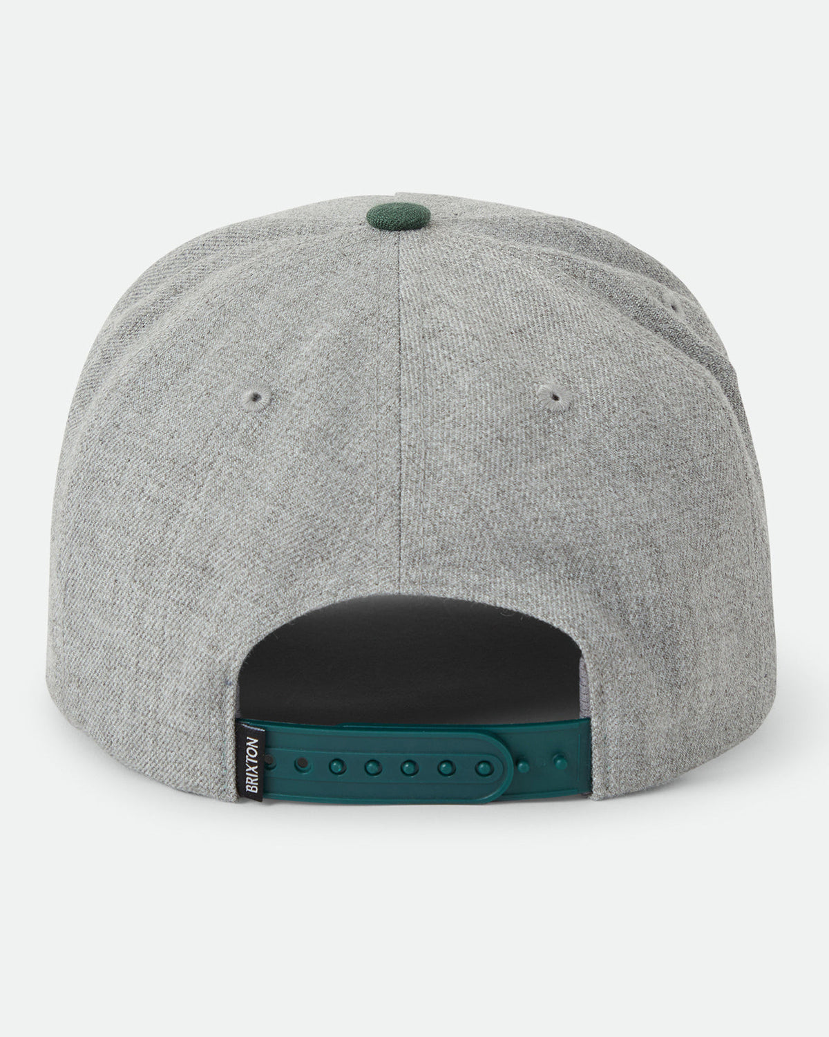 LINWOOD C SNAPBACK - DARK HEATHER GREY/DARK GREEN