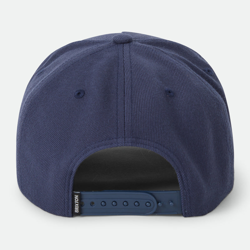 LINWOOD C SNAPBACK - WASHED NAVY/WHITE
