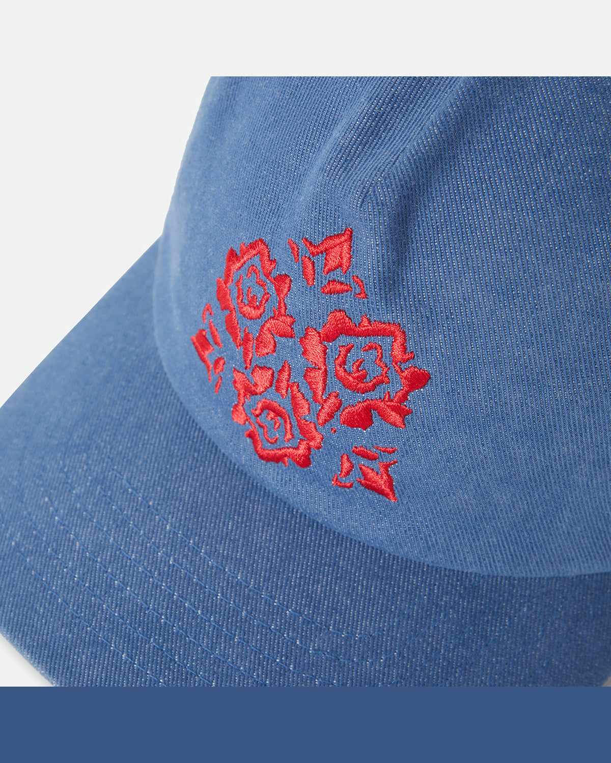 LOLA EMBROIDERED LP ADJ - LIGHT WASHED DENIM