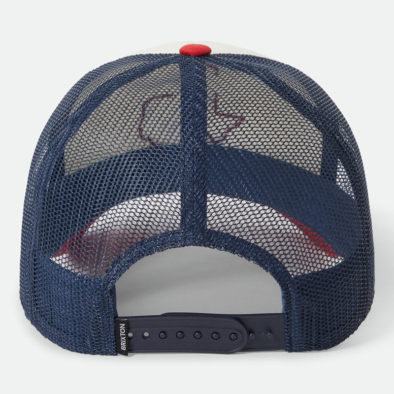 LONESTAR X BRIXTON TRUCKER - RED/WHITE/BLUE