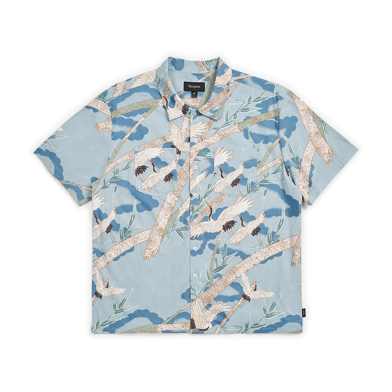 LOVITZ II S/S WVN - BLUE STONE