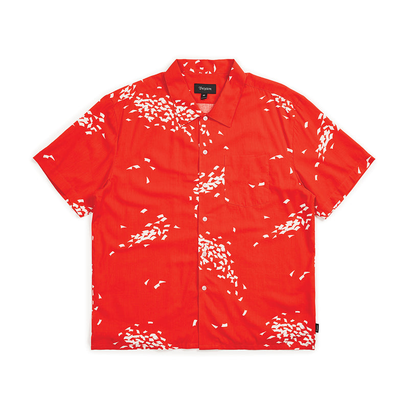 LOVITZ S/S WVN - RED/WHITE