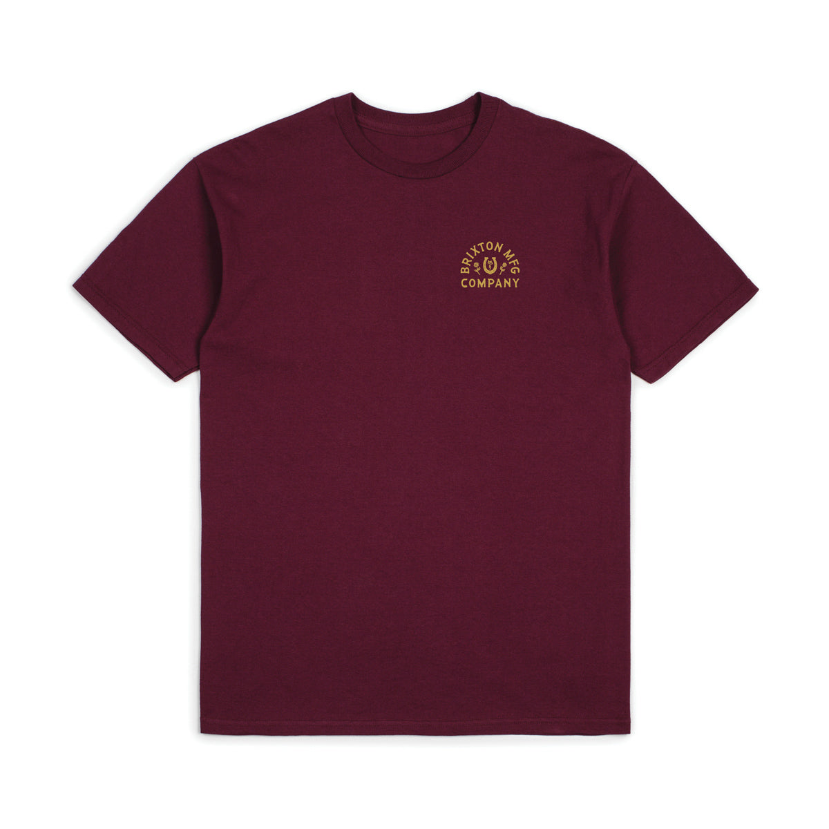 LUCK S/S STT - BURGUNDY
