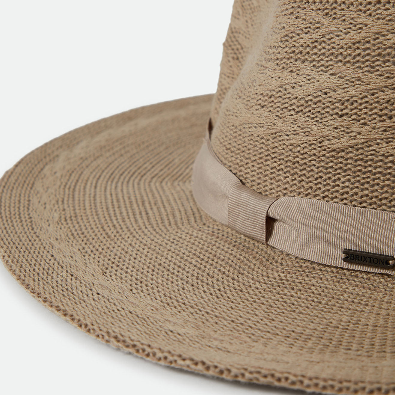 LYONS KNIT PATTERN PACKABLE HAT - LIGHT TAN/LIGHT TAN