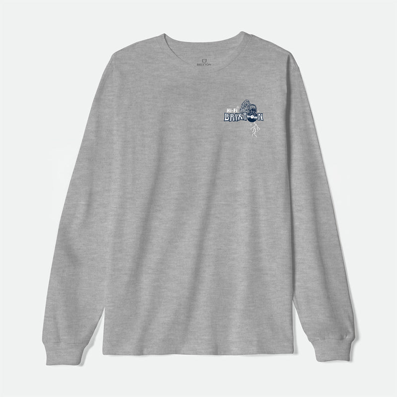 MADDOX L/S STT - GRAPHITE HEATHER