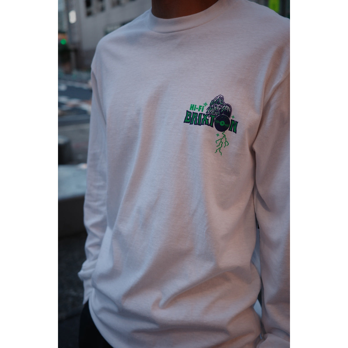 MADDOX L/S STT - WHITE