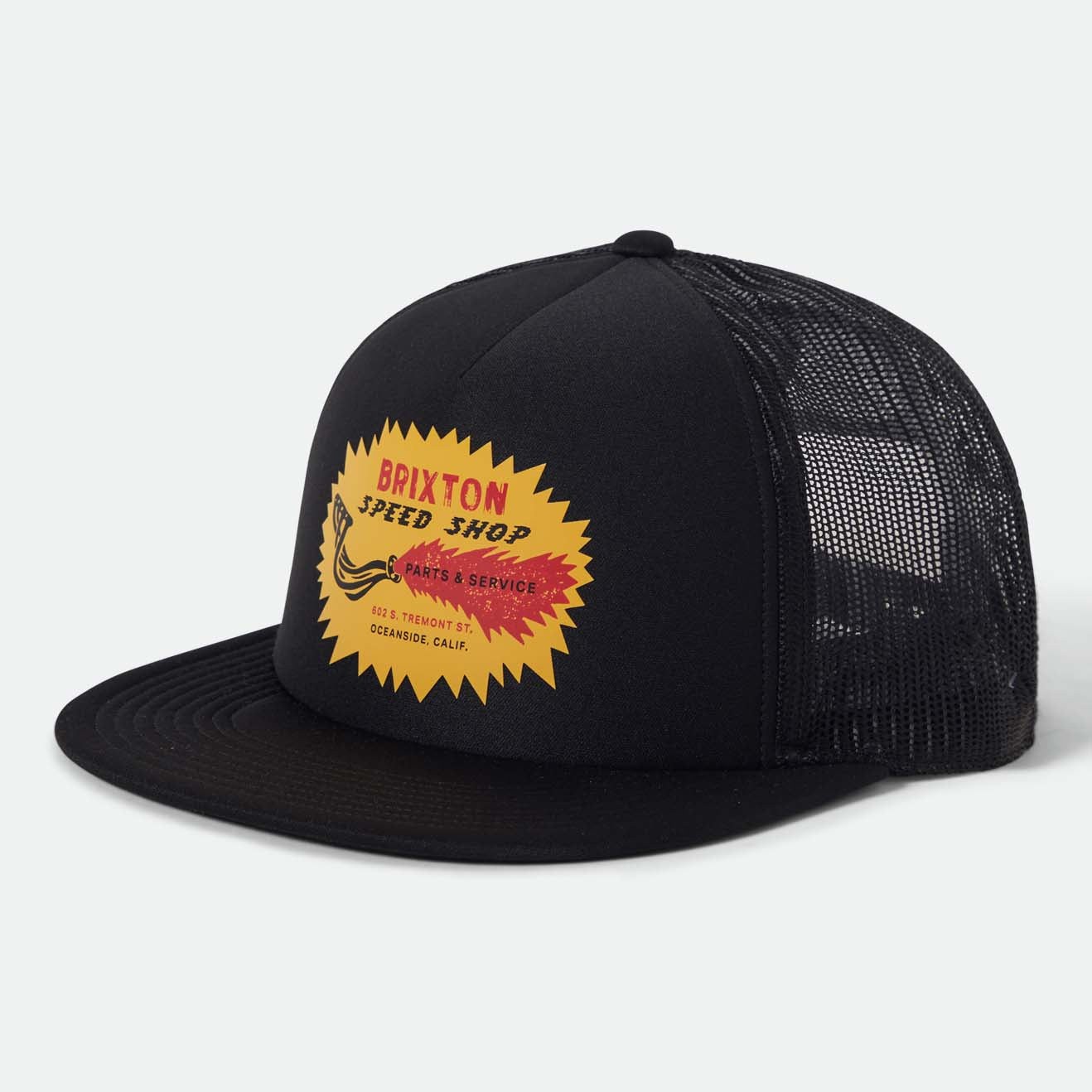 MAVIS NP HP TRUCKER HAT - BLACK/BLACK