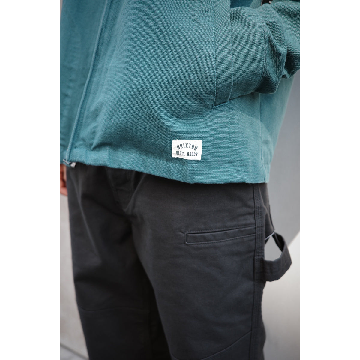 MECHANIC GARAGE ZIP JKT - NIGHT SAGE