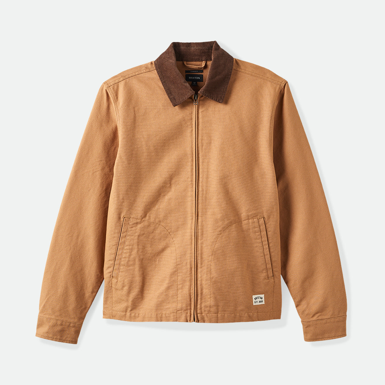 MECHANIC GARAGE ZIP JKT-TOBACCO BROWN