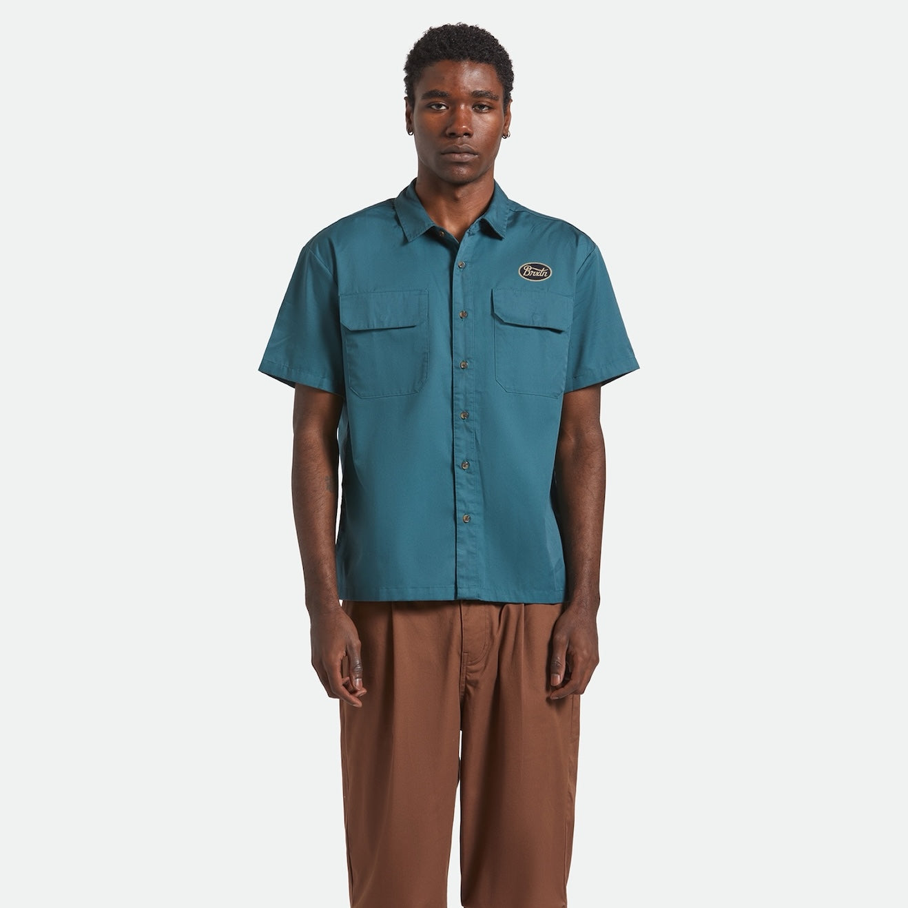 MECHANICS CRU S/S WVN - NIGHT SAGE