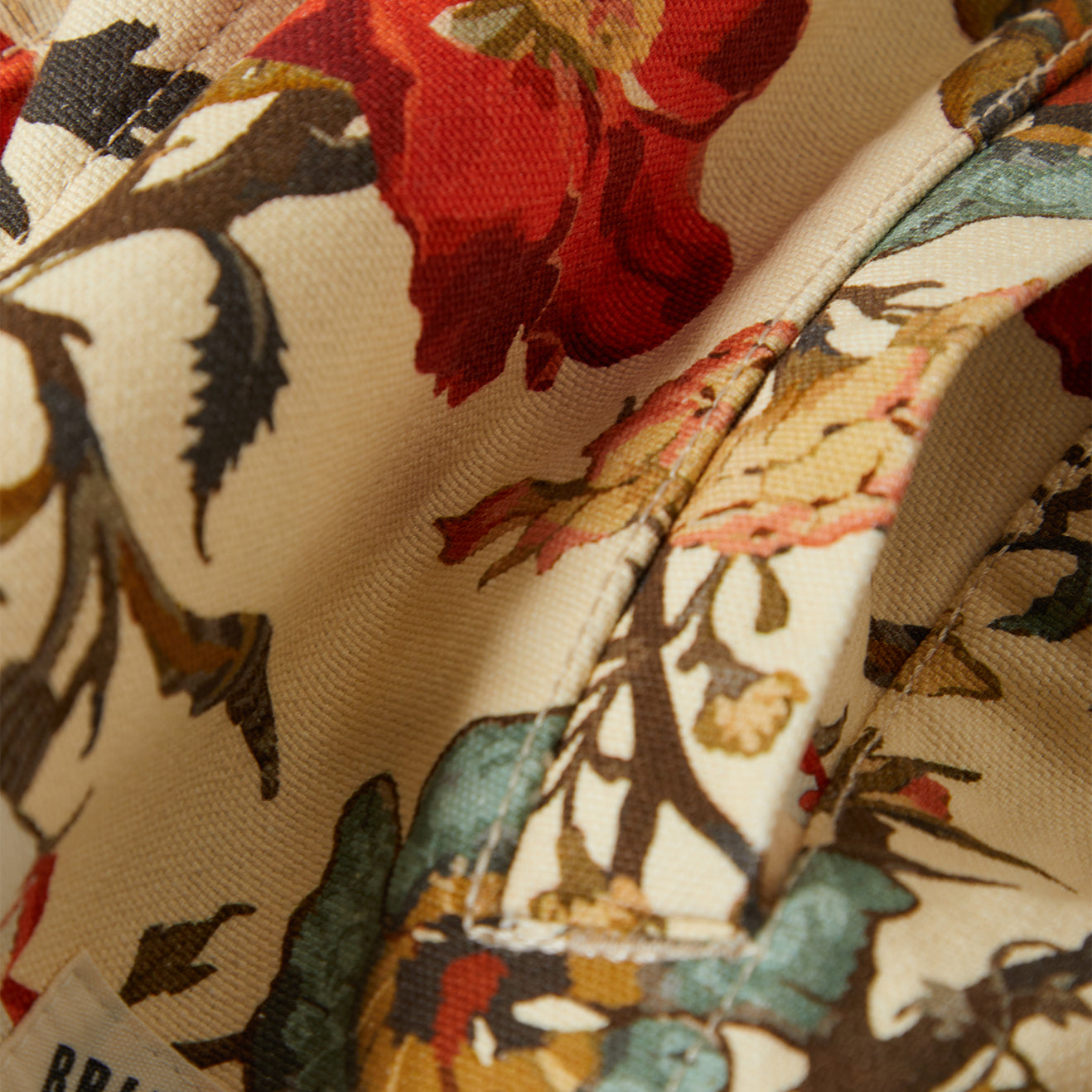 MECHANICS W GARAGE ZIP JACKET - BOTANICAL FLORAL