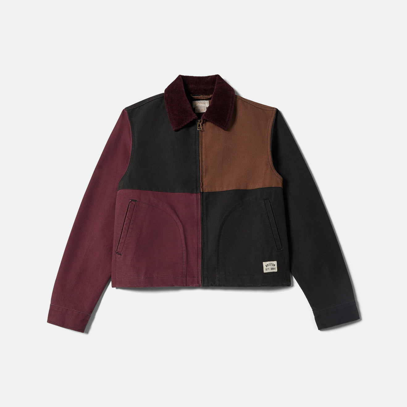 MECHANICS W GARAGE ZIP JACKET - PORT/BLACK/PINECONE BROWN