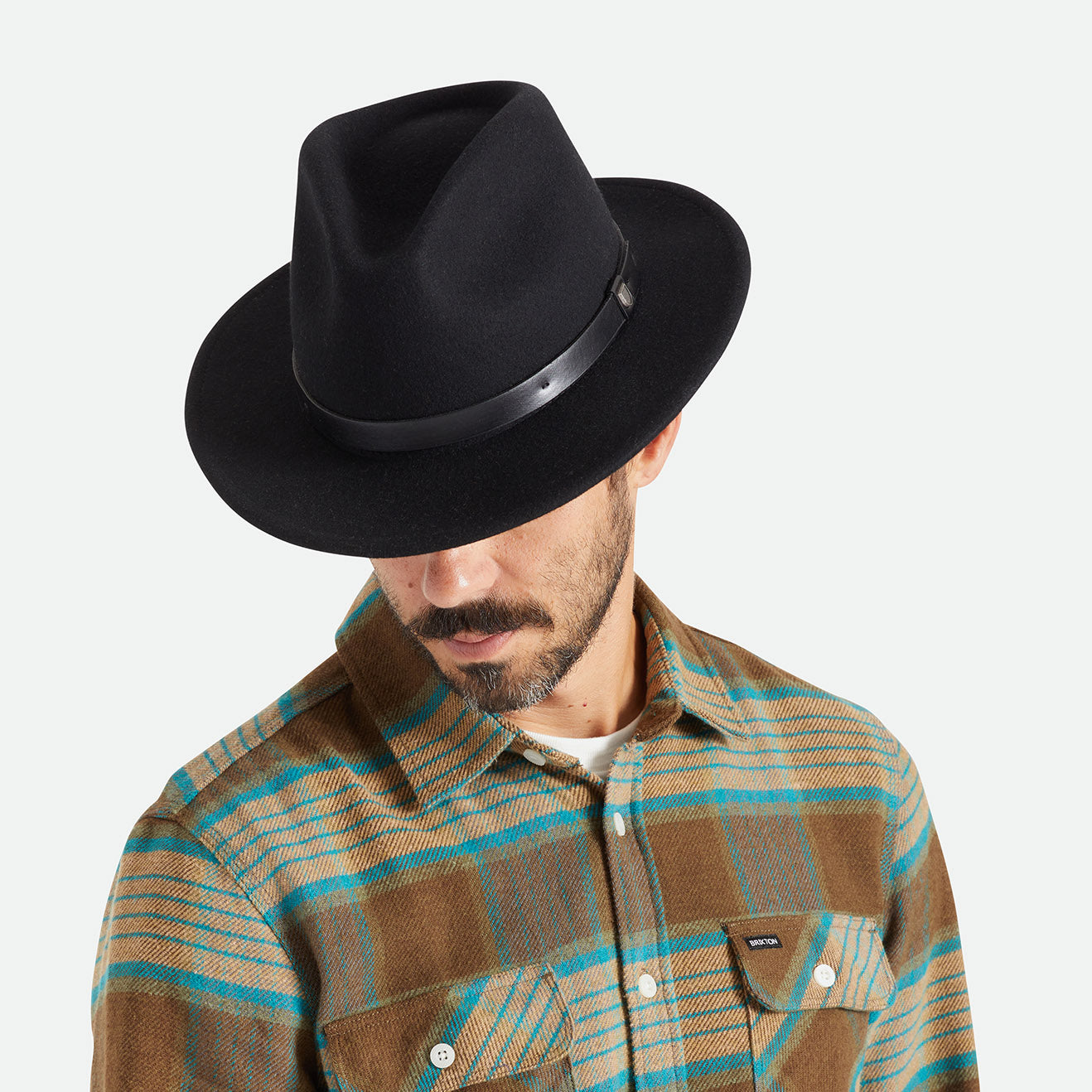 MESSER FEDORA - BLACK/BLACK