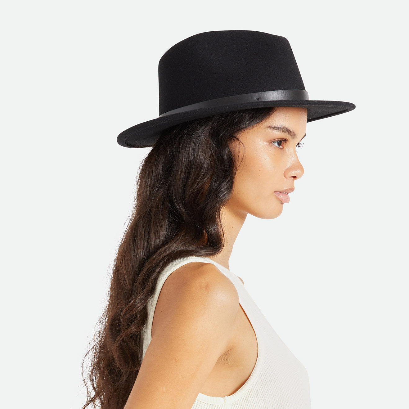 MESSER FEDORA - BLACK/BLACK