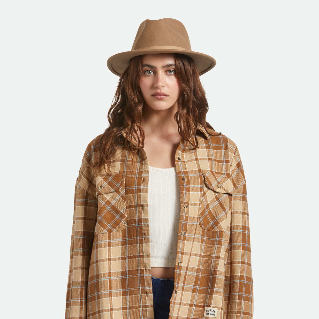 MESSER PACKABLE FEDORA - KHAKI/KHAKI