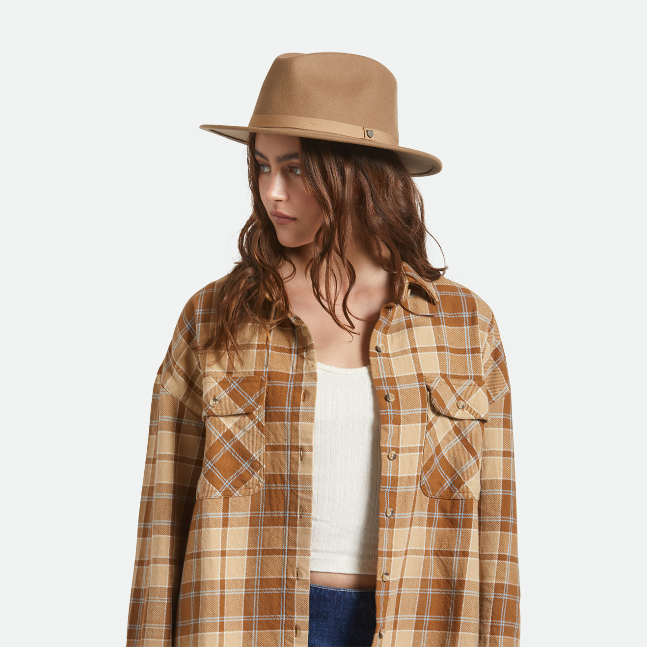 MESSER PACKABLE FEDORA - KHAKI/KHAKI