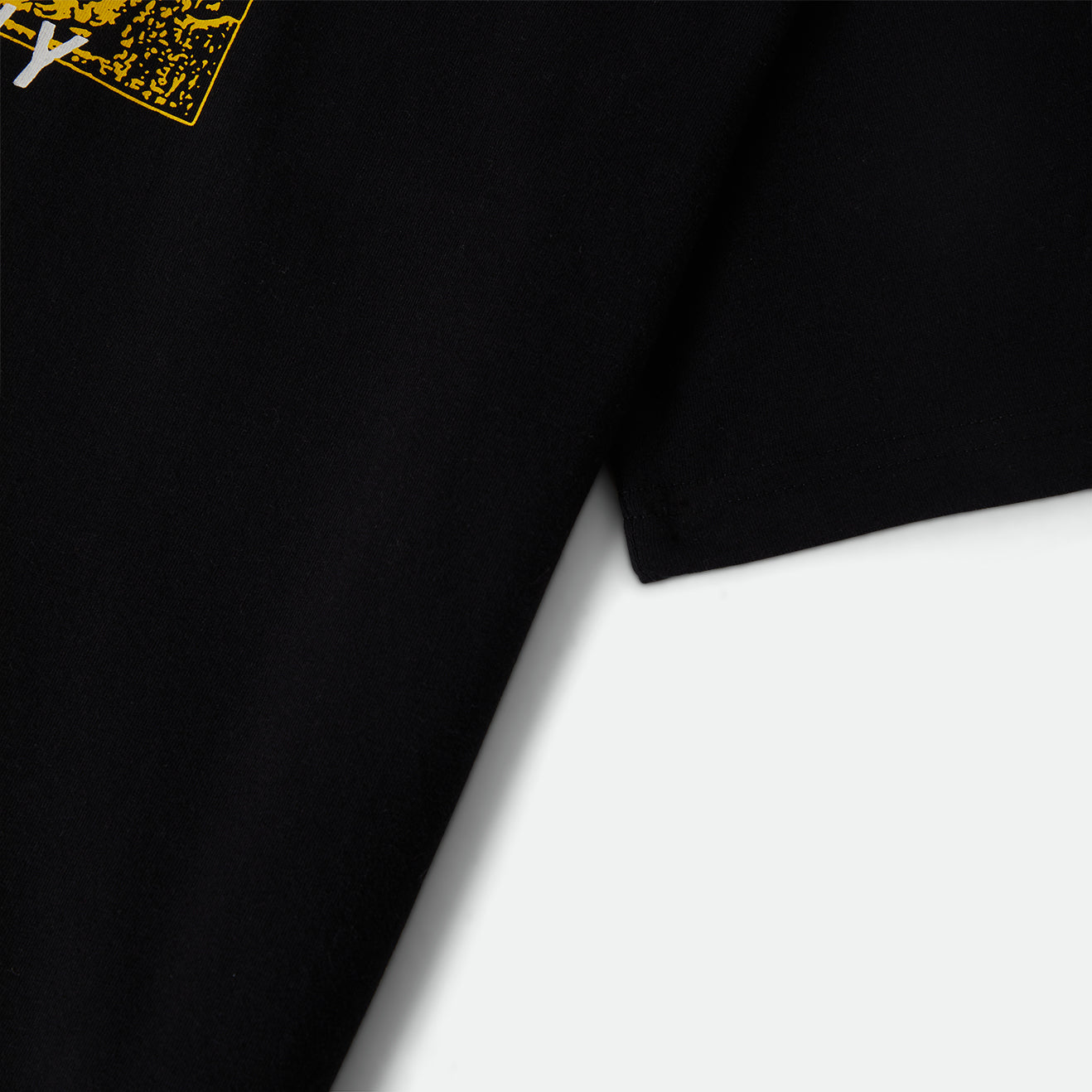 MOLLAR S/S CROPPED TEE - BLACK