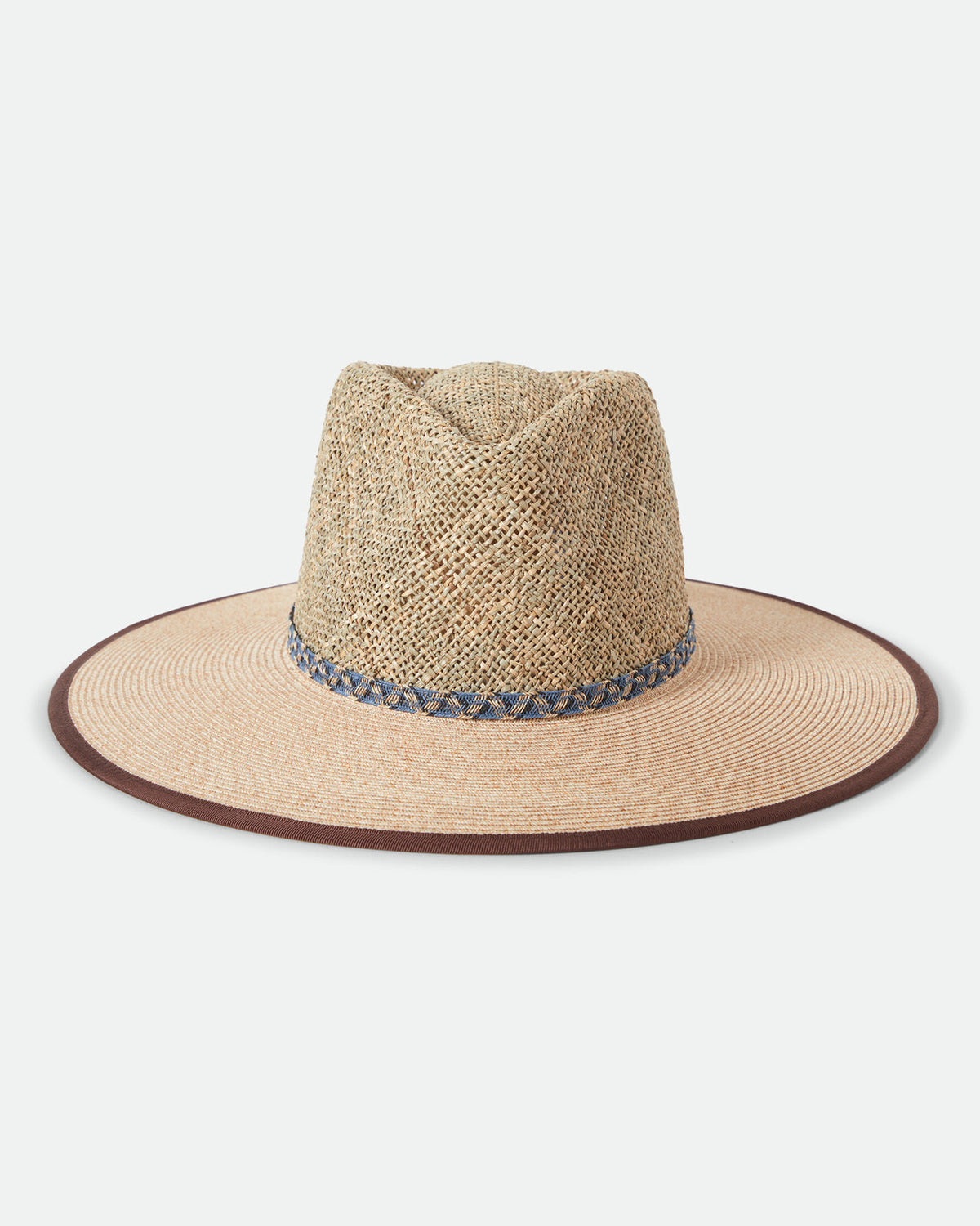 NOVA SEAGRASS STRAW HAT - NATURAL/BLACK