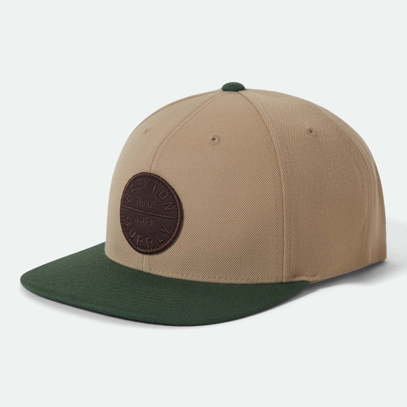 OATH III SNAPBACK - KHAKI/PRIMAL GREEN